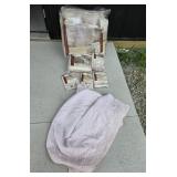 KeeCo Full/Queen Bedding Set, Shabby Rose Design