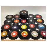 7 Inch Vinyl Records; The Beatles, Tina Turner, Ch