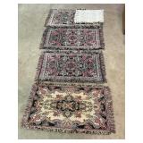 Decorative Woven Rugs And Lace Textiles