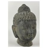 Terracotta Buddha Head Sculpture 13'