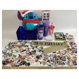 Disney Stitch Squishmallow & Hallmark Ornaments, B
