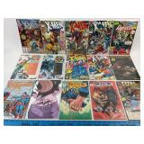 Comic Books: X-Men, The Punisher, Red Tornado