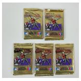 5 O-pee-chee 1991 Baseball Packs