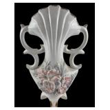 Porcelain Vase With Floral Relief Design