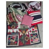 Quilt, Pillows, Twin Bedspread, Blanket