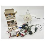 Vintage Christmas Lights Tree Toppers
