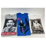 New UFC & Saw Tshirts NWT Max Holloway & Dustin