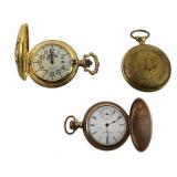 Pocket Watches: Elgin, Majestime, Telegraphe