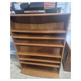 Pressed Board Shelving Unit With 6 Shelves 9 in.