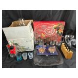 Glassware, Mikasa Crystal, Bar Tools
