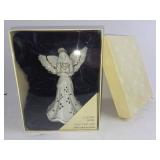 Classic Noel Angel Night Light 24K Gold Accents