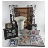 Photo Frames, Table Lamp, Decorative Items