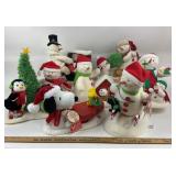 Hallmark Snowman Figurines, Peanuts Characters