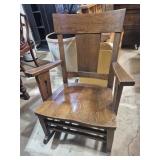 Mission Tiger Oak Rocking Chair In The Arts &