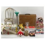 Playskool Garage, Dolls, Tonka Puzzle, Chair