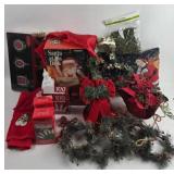 Christmas Decor With Santa Animated Figure