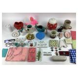 Ceramics, Flamingo, Textiles, Glasses