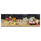 Candles, Candle Holders, Christmas Decor