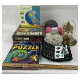 Simon Game, Lighted Crochet Hooks, Yarn, Puzzle Bo