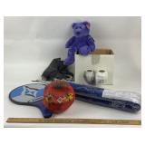 Ty Beanie Baby, Ice Skates, Taz Ball, Ceramic Vase