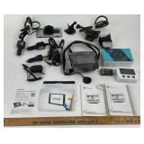 JVC Camcorder, Garmin GPS, Accessories