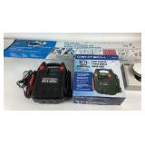 Cen-Tech Jump Starter, Poly Roof Rake, Shell Bank