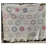 Hand sewn quilt