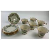 Lenox Holiday Cups And Saucers