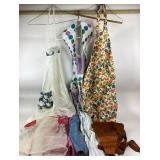 Decorative Kitchen Aprons with Floral Prints