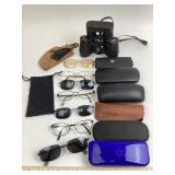 Sears Discoverer Binoculars, Clip On Glasses, Sued