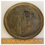 Brass Korean Art Plate
