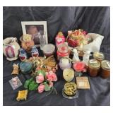 Home Decor Items with Jams, Figurines, Candles
