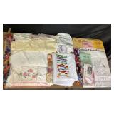 Embroidered Pillowcases, Coats & Clark's Floss, Qu