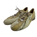 Fennix Italy Crocodile Lace-Up Shoes Mens Size 11