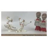 Japanese Reindeer Figurines, H.L. Choir Boys