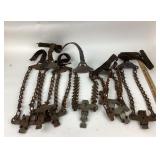 Iron TireChains With Strap Buckles