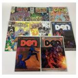 Groo, Den, Desolation Jones Comic Books