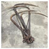 Large hay forks