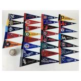 MLB Baseball Team Mini Pennants Collection &