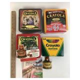 Crayola Collectible Tins & Crayons