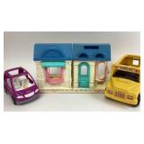 Fisher Price Pet Store Playhouse, Little People Bu