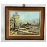 Fort Wayne Artist Marilyn Shaffer Acrylic Landscap