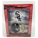 White Sox MLB 10x12 Quartz Wall Clock NOS