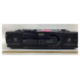 Seiko SKC-91CD Boombox with CD Cassette FM/AM - Wo