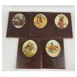 Time Life Old West Leather-Bound Books