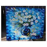 Leonid Afremov Floral Oil Painting on Canvas