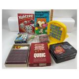 Yahtzee, Disney Cars Tin, Crayola Crayons & Emoji