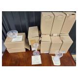 Lenox Crystal Bowls, Candlesticks, Vases