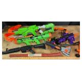 Nerf Deadbolt Bow, Avengers Bow, Foam Axe, TMNT St