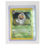 Pokemon Vintage Holographic Dark Arbok Card